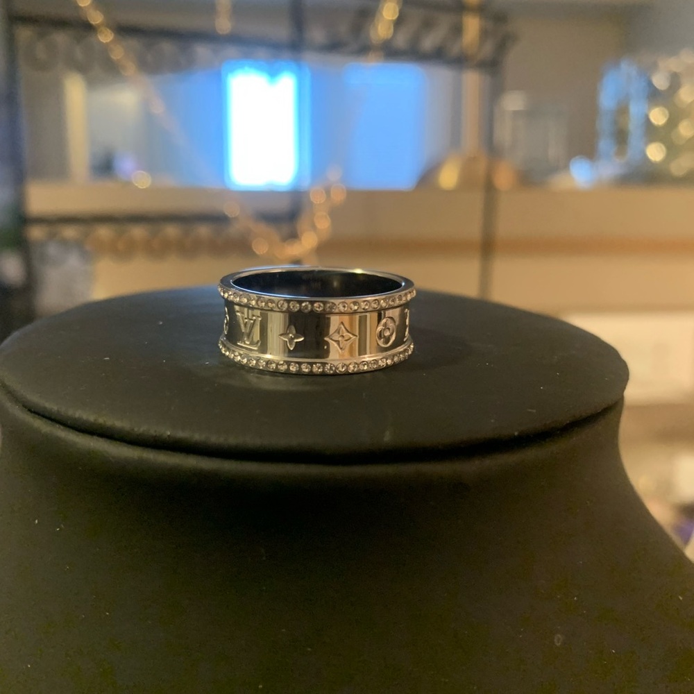 Silver Roman Numeral Ring
